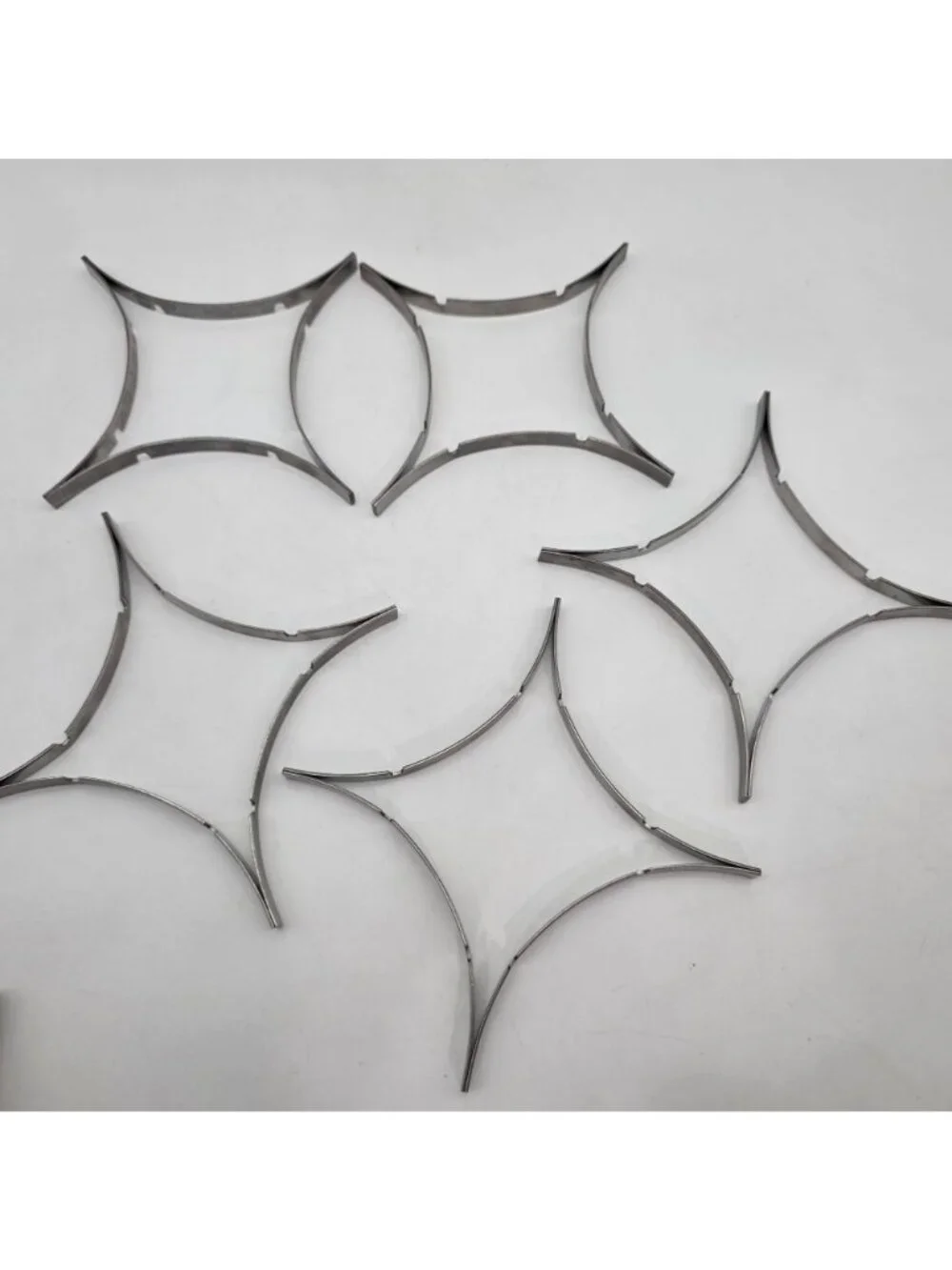 MCM Metal Geometric Trivet Hot Plate Racks Diamond Shapes Varying Designs